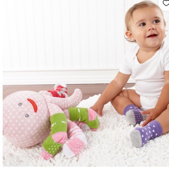 Baby Aspen Mr. Sock T. Pus Plush octopus - Picture 2 of 5